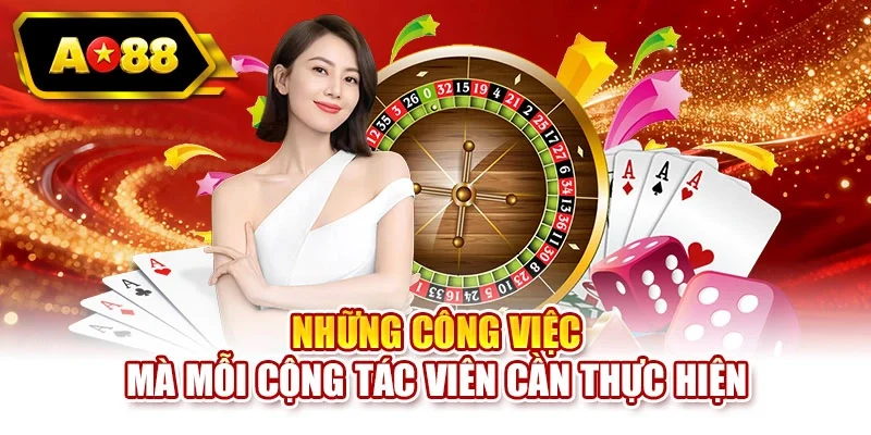Những công việc mà mỗi cộng tác viên cần thực hiện